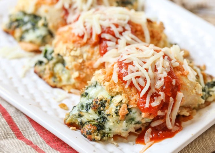 Chicken-Parmesan Bundles